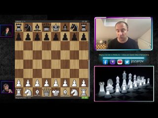 [Jozarov’s chess channel] Magnus Plays like Stockfish in Bullet Chess! - Magnus vs Wesley -  Speed Chess Championship