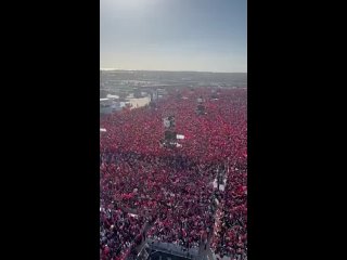 🇹🇷 Erdoğan habló en un mitin contra Israel en Estambul