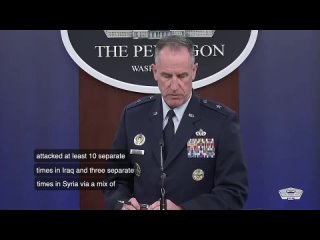 🇮🇶 ️🇺🇸 Laut Pentagon wurden zwischen dem  und gestern insgesamt zehn Luftschläge im Irak und drei in Syrien gegen die