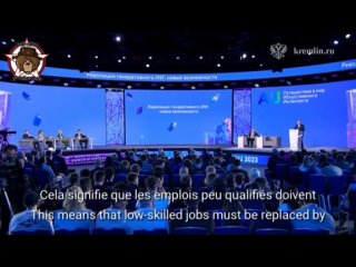 Les principales déclarations de Vladimir Poutine lors de la séance plénière de la conférence « Voyage dans le monde de l’intelli