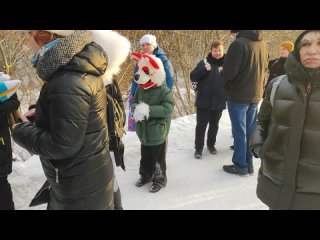 Прогулка в парке левый берег