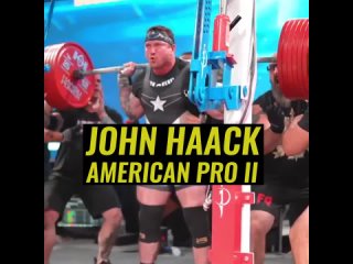 Выступление Джона Хаака на American Pro II - 1007.5@90 ()