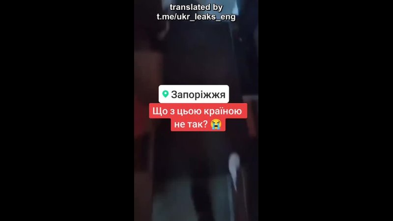Ukie kicks off on a bus because a Russian song is on radio