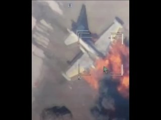 El caza Su-25 se va al infierno
