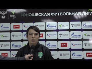 Интервью Ильяс Хаджимурадов - 23 тур  ЮФЛ Юг-3