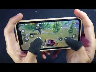 [N C A M] Best iPhone 11  (Handcam)  3 Finger Smooth + Extreme 60Fps #pubgmobile