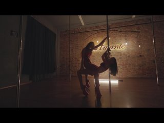 Exotic Pole-dance. Дуэт Юлии Арсентьевой и Елены Кострицкой
