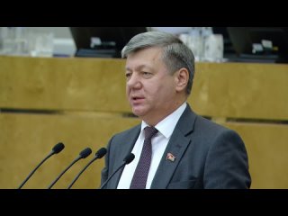Выступление Дмитрия Новикова на пленарном заседании Госдумы РФ ()
