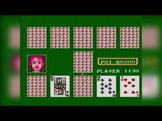 AV Poker aka Peek-A-Boo Poker (NES/Famicom) - Полное Прохождение