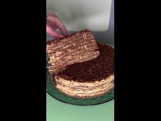 Вкусный тортик на сковороде 🍰