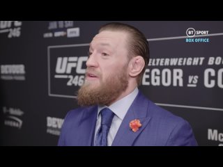 I dreamed that finish!  Conor McGregor reflects on his amazing win over Donald Cerrone at UFC 246