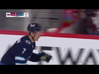 Владислав Наместников третья шайба в текущем сезоне НХЛ 2023/24
