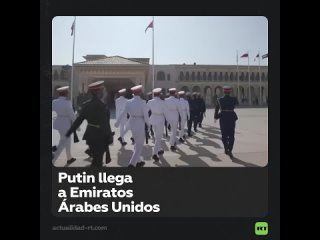 Putin llega a Emiratos Árabes Unidos en una visita de trabajo