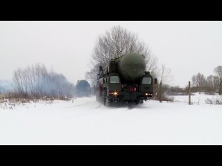 Тактическое учение с выводом на полевые позиции учебных ракетных комплексов в Серпуховском филиале Военной академии РВСН