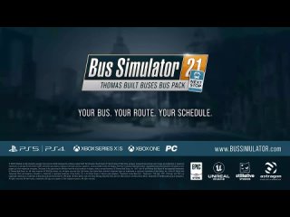 Дополнение Thomas Built Buses Bus Pack для игры Bus Simulator 21 Next Stop!