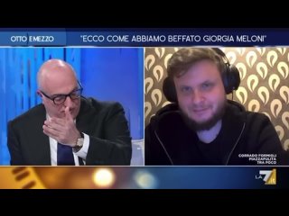 La Sette TV spoke to Mario Secchi, editor-in-chief of the Libero newspaper, who believes that the prank on Italian Prime Ministe