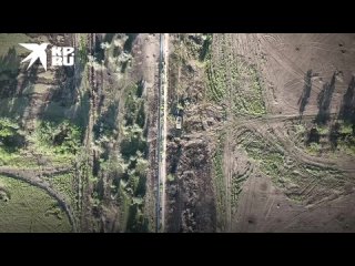В Минобороны РФ показали кадры работы беспилотников в районе Вербового