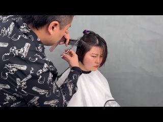 今日髮型@hairstyle today - Classic two-part short hair cutting technique tutorial