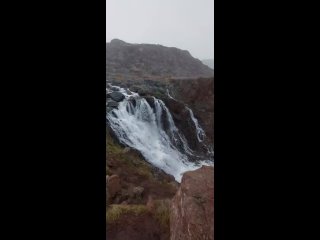 Батарейный водопад в нац.парке Тениберка.Мощь и красота