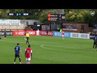 HIGHLIGHTS   Arsenal vs Manchester United (3-1)   U23   Balogun (2) and Patino score!