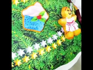 🎄Надувная Елочка, украшенная новогодними игрушками: веселыми пингвинчиками, смешными человечками, красивыми снежинками, рождеств