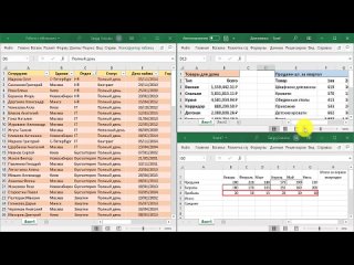 Базовый курс по Excel. Урок 15. Как перемещаться между книгами Excel и упорядочить несколько окон