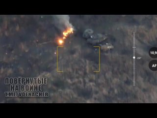 🇷🇺💥🇺🇦 | Видео с места разбитой бронегруппы ВСУ на Запорожье🔥 в кадре Leopard 2A4, пара M113 и, судя по всему, горящий “Страйкер“