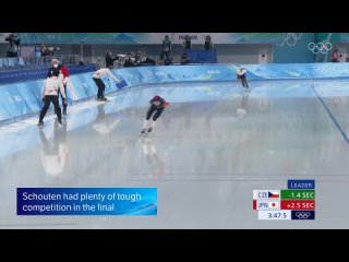 Irene Schouten sets Olympic record! _ Speed Skating Beijing 2022 _ Womens 5000m