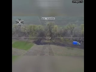 M2A2 ODS-SA Bradley - поражена  В Донецкой области. Расчет изделия Х-51 из 15-й гв. ОМСБр поразил БM