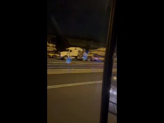 A convoy with heavy IDF armored vehicles is moving towards the Gaza Strip