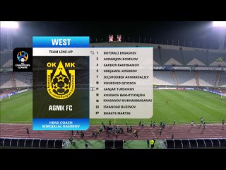 Sepahan SC (IRN) 9 - 0 AGMK FC (UZB)