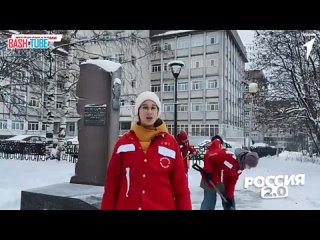 🇷🇺 В честь Дня Неизвестного Солдата ребята из Движения Первых посетили мемориалы памяти и убрались на их территории