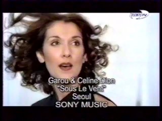 Garou  Celine Dion - Sous Le Vent (Ren-TV) Музыкальный канал