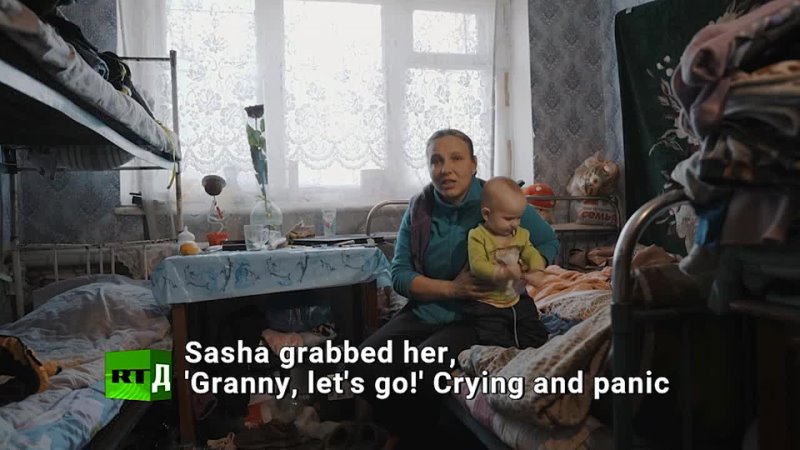 The Ukrainian army destroyed little Sasha s house in LPR, but the family miraculously survived. After that