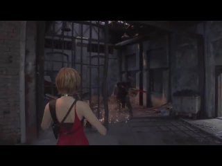 Resident Evil 4 Remake Бензопила делает вжжж
