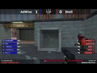 Шоу-Матч по cs 1.6 [AdWise -vs- Shell] @ by kn1fe