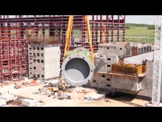 На стройплощадку Курской АЭС-2 доставлено «атомное сердце» второго энергоблока, на судостроительном заводе «Янтарь» введен в экс