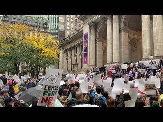 🇵🇸Marcha en apoyo a Palestina en Nueva York