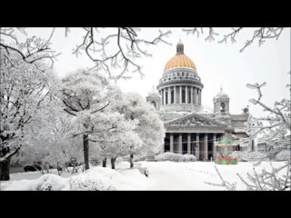 Просто зима... Пушистая, снежная, вьюжная зима в Петербурге...