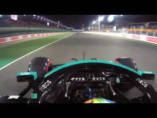 Lewis Hamilton’s Onboard Pole Lap | 2021 Qatar Grand Prix