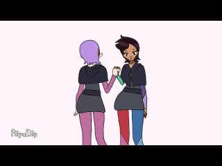 Simple Dimple-Luz and Amity (animation)