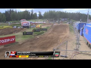 Повтор гоночного уикенда 2020 MXGP Риги, Латвия (Кегумс).