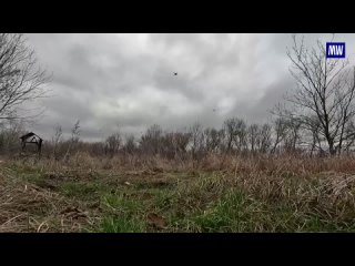 Actions of an FPV drone operator to remotely clear minefields