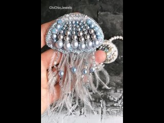 Брошь-медуза