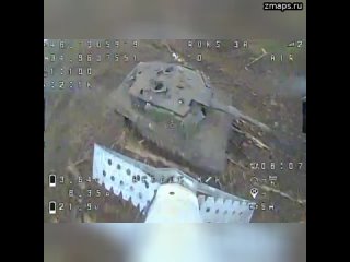 И еще один немецкий танк Леопард 2А4 нас покинул. Отработан FPV-дроном. Существенное кол-во оставш