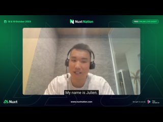 Julien Huang： Nuxt Nation 2023 Interview (Дата оригинальной публикации: )