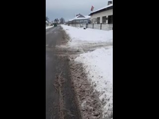 Уборка снега — Микашевичи