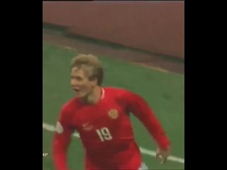 Дубль Романа Павлюченко в ворота Англии в рамках отбора на Евро-2008 ()