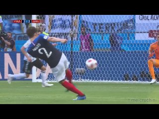 Бенжамен Павар гол Аргентине ЧМ-2018 1/8 финала, Benjamin Pavard goal 2018 World Cup 1/8 finals