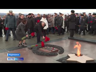 В Мурманске почтили память защитников Советского Заполярья